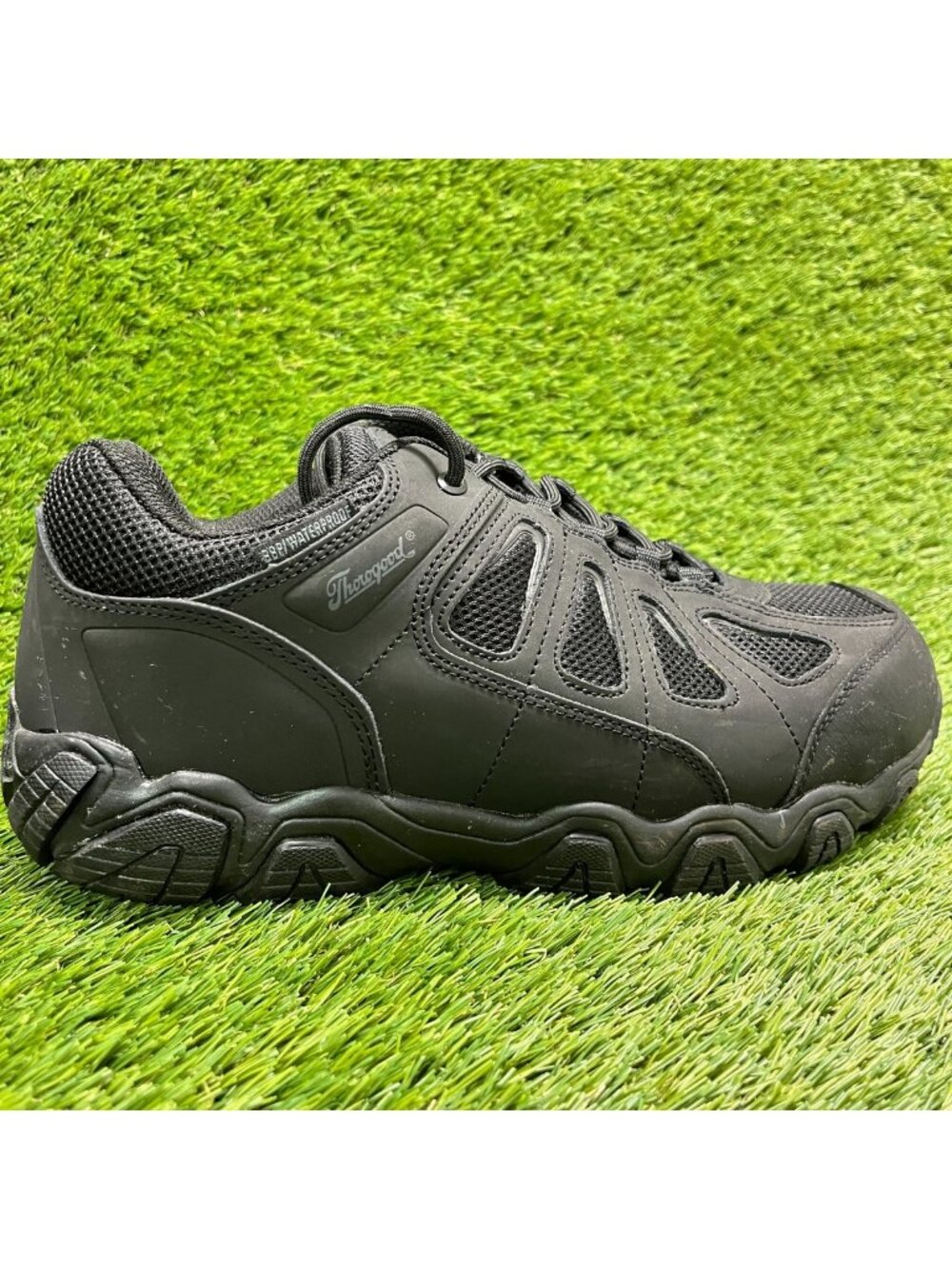 Thorogood Crosstrex Mens Size 10.5E Black Waterproof Hiker Composite Toe Shoes